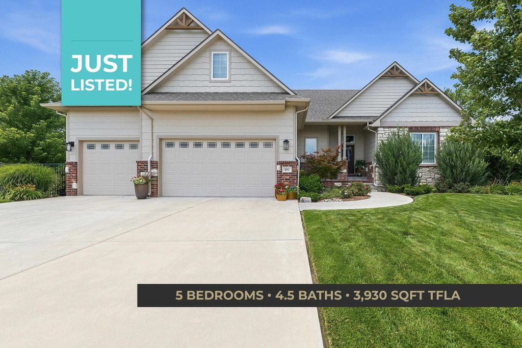 831 E Ruby Ct., Mulvane, KS 67110
