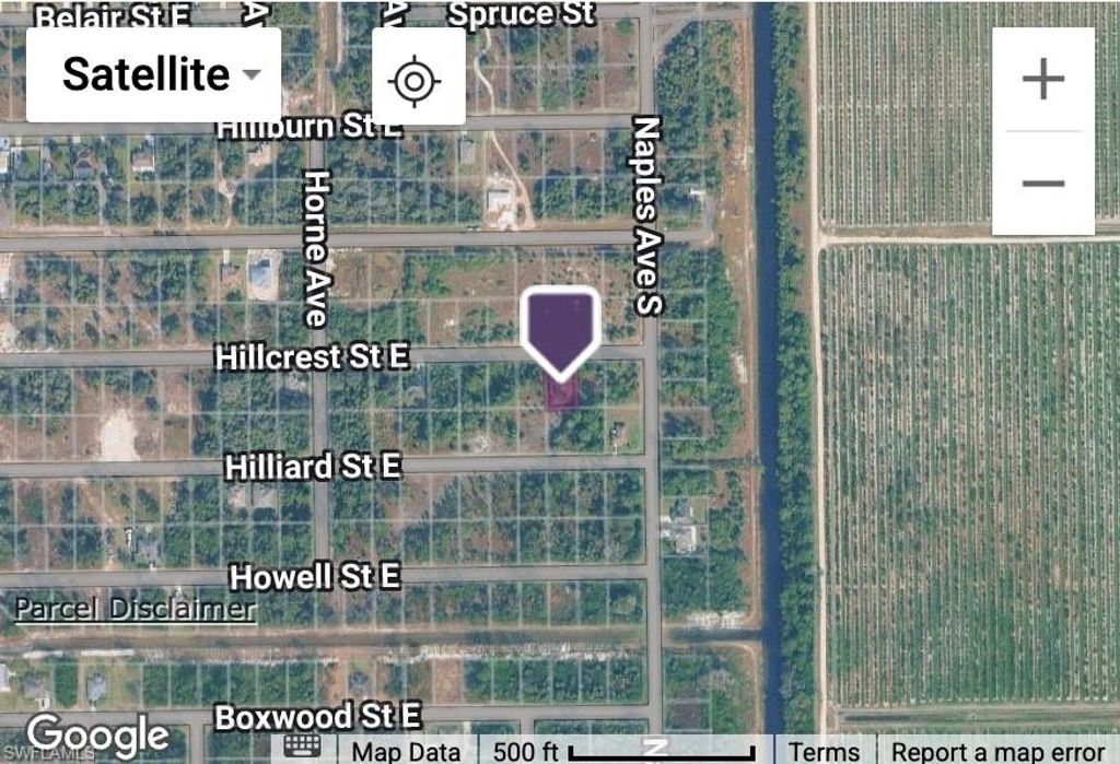 1260 Hillcrest ST E, LEHIGH ACRES, FL 33974 — exterior