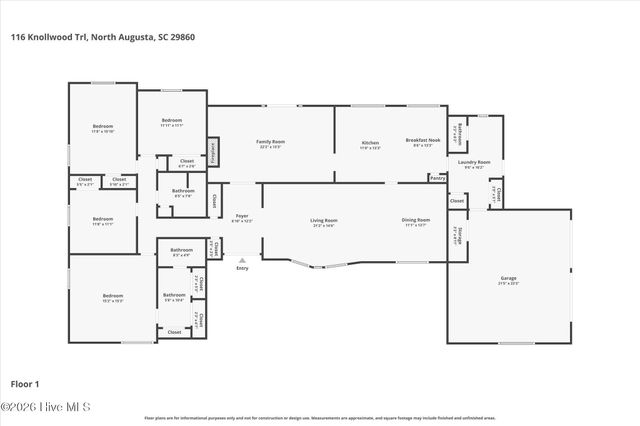 116 Knollwood Trail, North Augusta, SC 29860