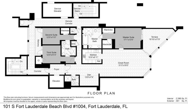 101 S Fort Lauderdale Beach Boulevard 1004, Fort Lauderdale, FL 33316
