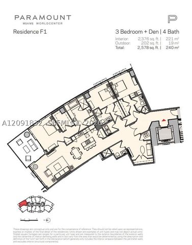 851 NE 1st Ave 1701, Miami, FL 33132