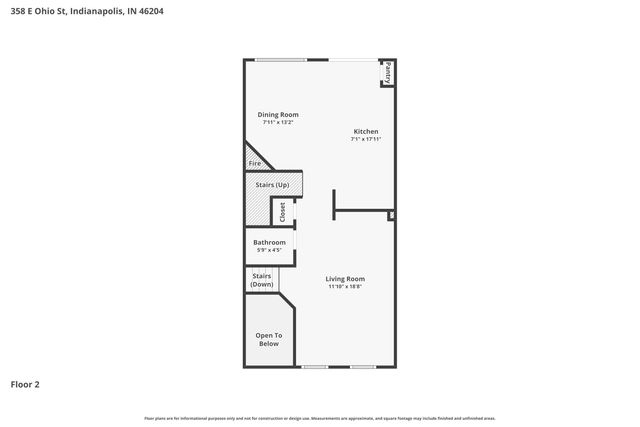 358 E Ohio Street, Indianapolis, IN 46204