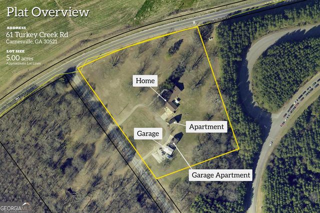 61 Turkey Creek Road, Carnesville, GA 30521