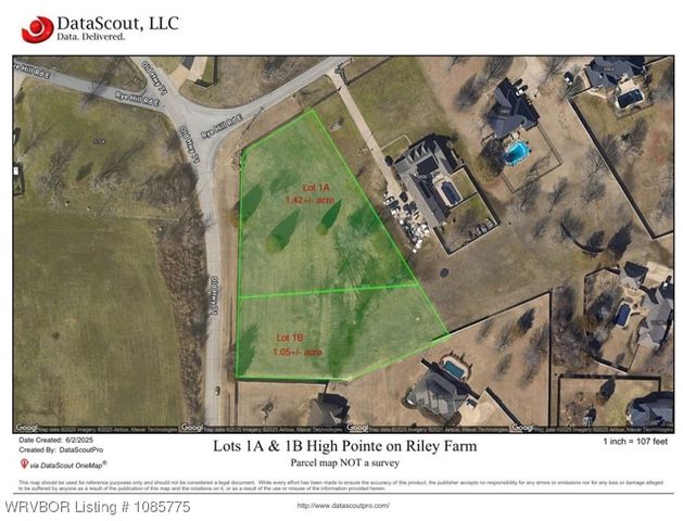 Lot 1B Rye Hill Road, Fort Smith, AR 72936