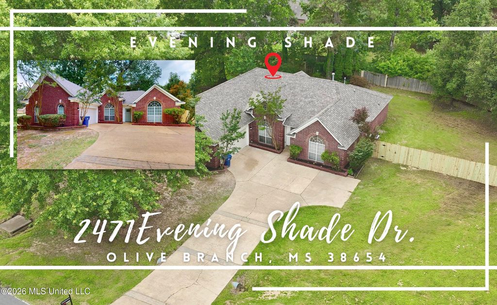2471 Evening Shade Drive, Olive Branch, MS 38654