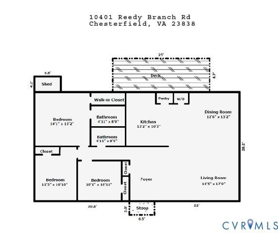 10401 Reedy Branch Rd, Chesterfield, VA 23838