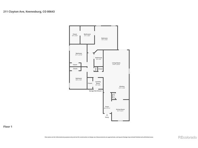 211 Clayton Ave, Keenesburg, CO 80643