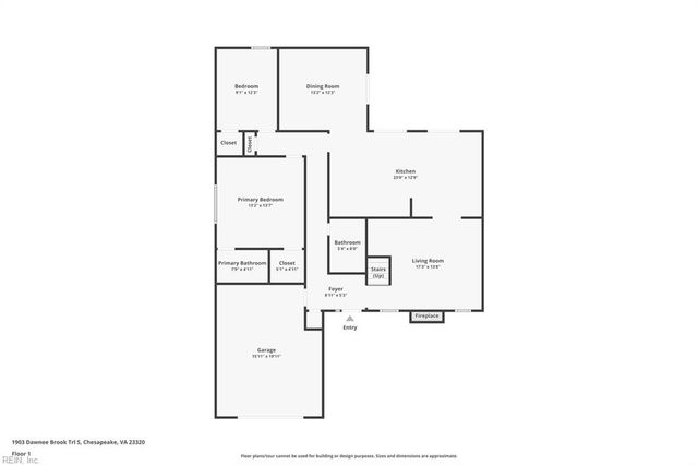 1903 Dawnee Brook TRL S, Chesapeake, VA 23320
