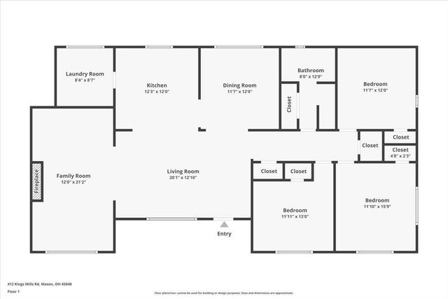 412 Kings Mills Road, Mason, OH 45040