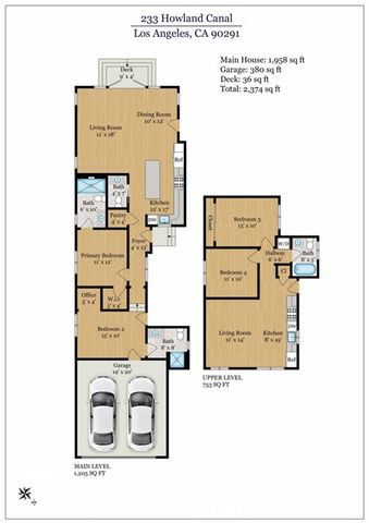 223 Howland Canal, Venice (los Angeles), CA 90291