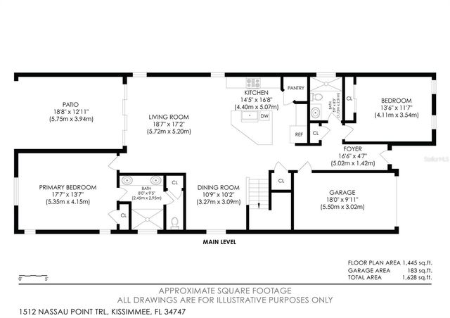 1512 NASSAU POINT TRAIL, Kissimmee, FL 34747