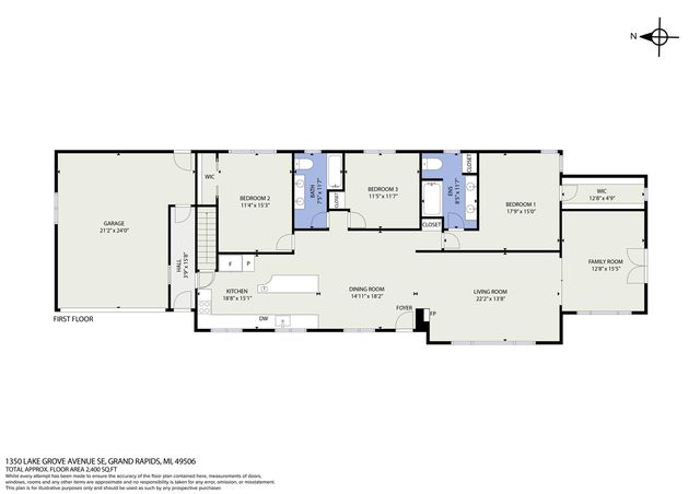1350 Lake Grove Avenue, East Grand Rapids, MI 49506