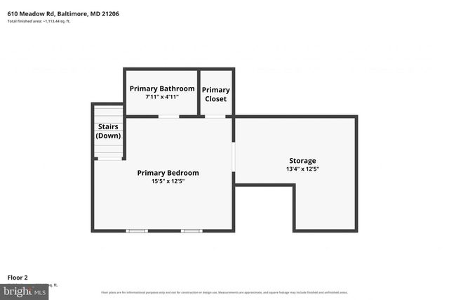 610 MEADOW RD, Baltimore, MD 21206