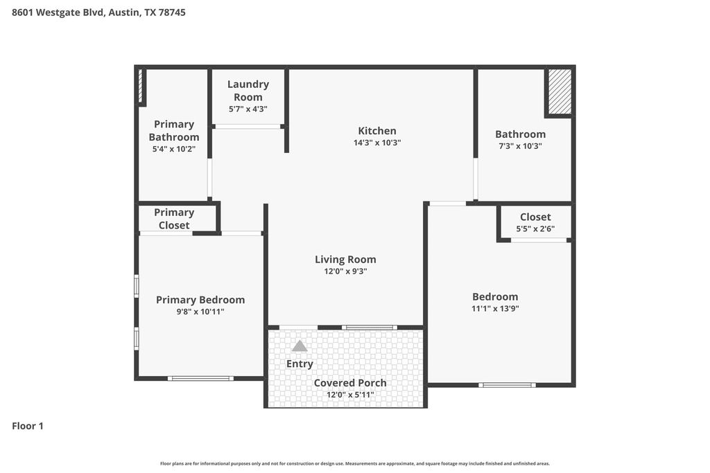 8601 W Gate BLVD 7101, Austin, TX 78745