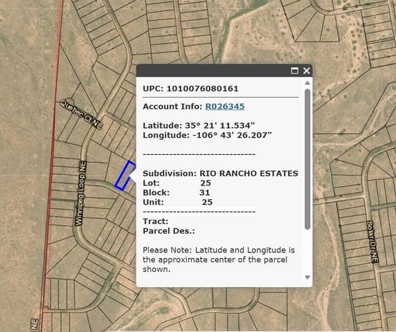 Lot 23, 24, 25 Rio Rancho Estates NE, Rio Rancho, NM 87144