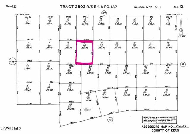 2.5 And 2.69 Acre Lots, California City, CA 93505