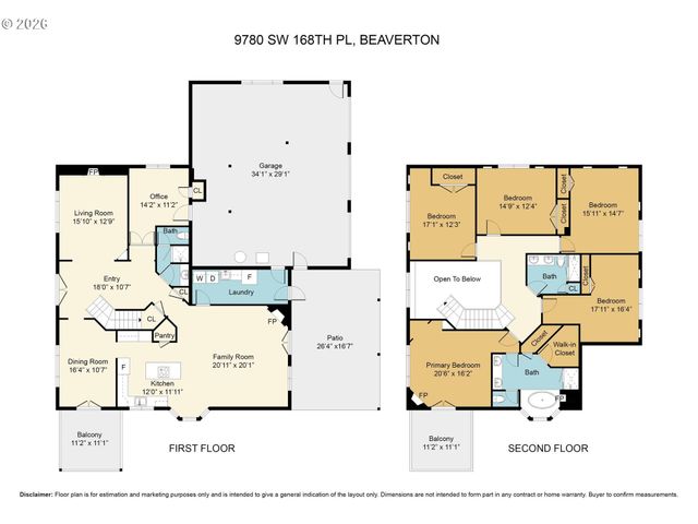 9780 Sw 168TH Pl, Beaverton, OR 97007