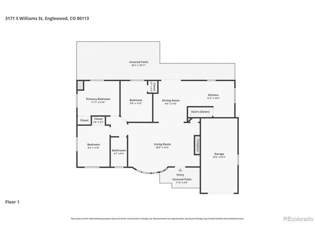 3171 S Williams St, Englewood, CO 80113