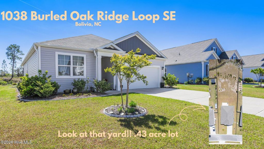 1038 Burled Oak Ridge Loop SE, Bolivia, NC 28422