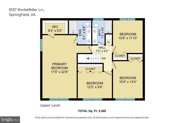9137 ROCKEFELLER LN, Springfield, VA 22153