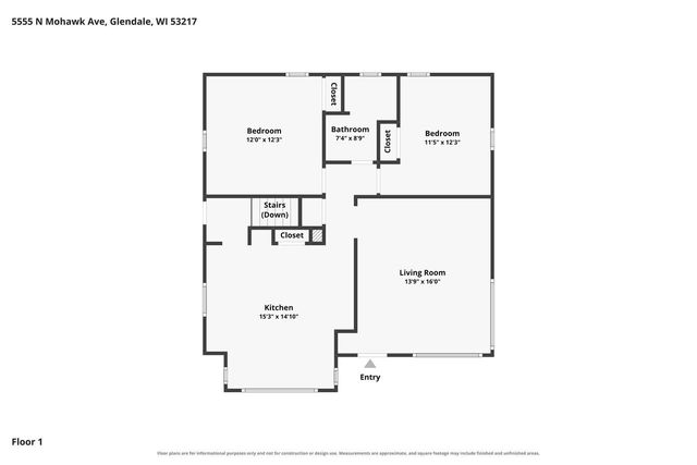 5555 N Mohawk AVENUE, Glendale, WI 53217