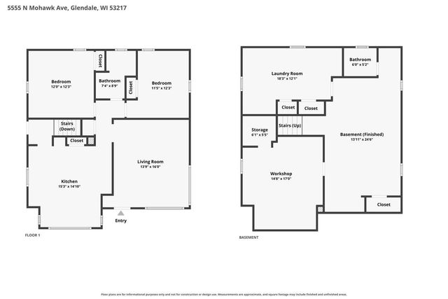 5555 N Mohawk AVENUE, Glendale, WI 53217