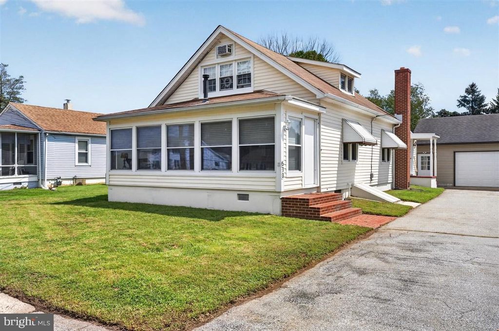 513 CLINTON ST, DELAWARE CITY, DE 19706 — exterior