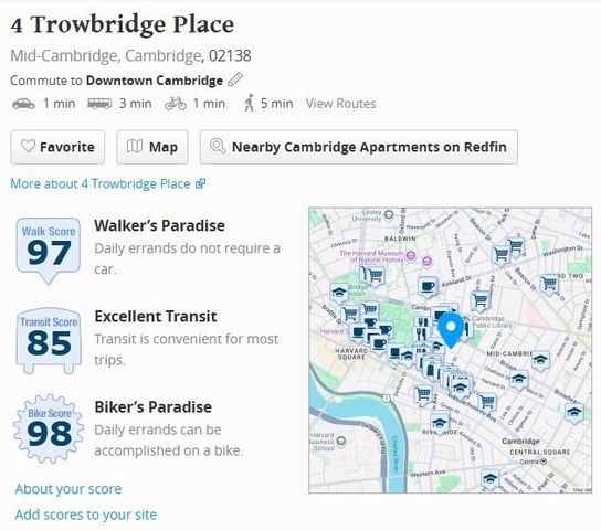 4 Trowbridge Place 3C, Cambridge, MA 02138