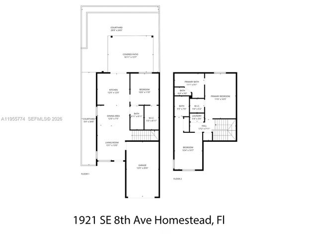 1921 SE 8th Pl, Homestead, FL 33034