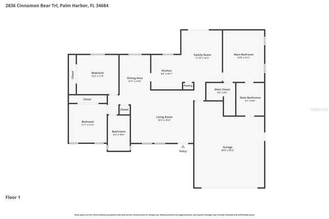2836 CINNAMON BEAR TRAIL, Palm Harbor, FL 34684