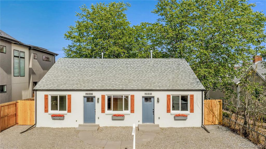 2841 and 2847 W 4th Avenue, Denver, CO 80219