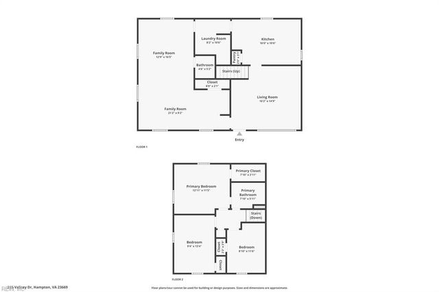 215 Valirey DR, Hampton, VA 23669