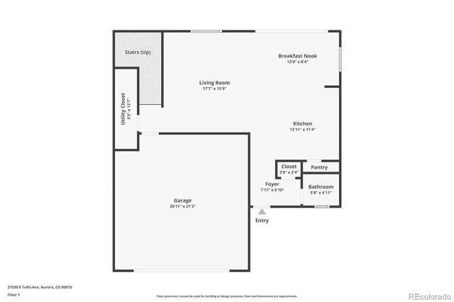 21339 E Tufts Avenue, Aurora, CO 80015