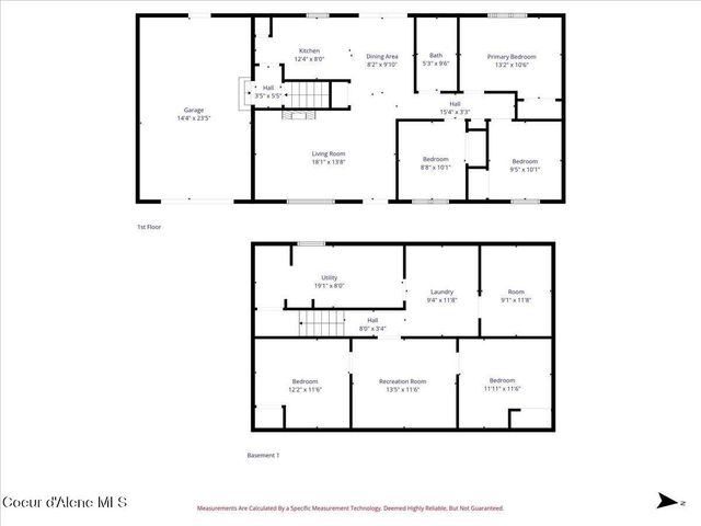 9705 N MEADOW WAY, Hayden, ID 83835