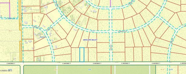 Avenue T Near 121 St East, Sun Village, CA 93543