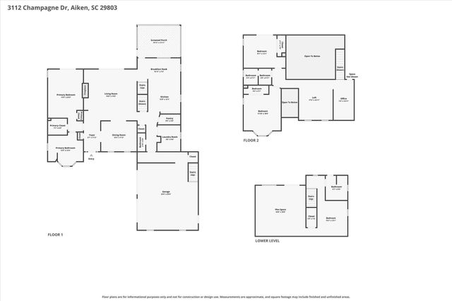 3112 Champagne Drive, Aiken, SC 29803