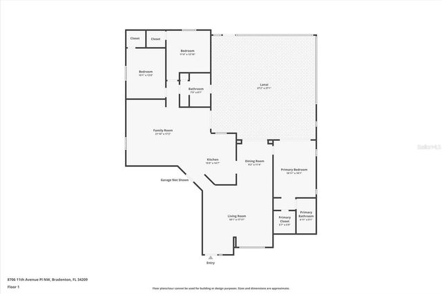 8706 11TH AVENUE PLACE NW, Bradenton, FL 34209