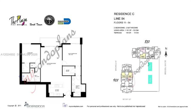 950 Brickell Bay Dr 4204, Miami, FL 33131