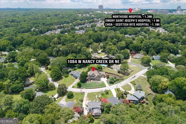 1084 West Nancy Creek Drive, Atlanta, GA 30319