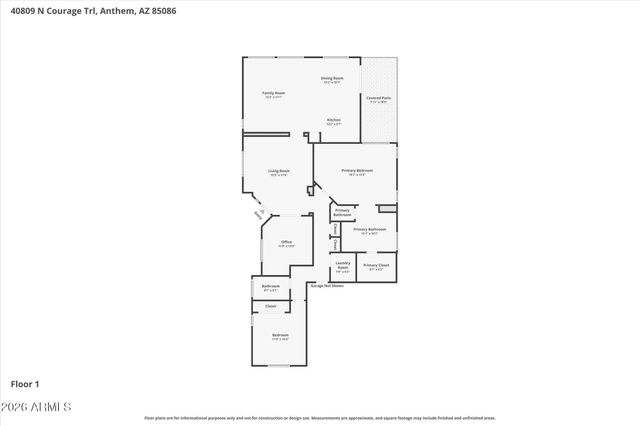 40809 N COURAGE Trail, Anthem, AZ 85086