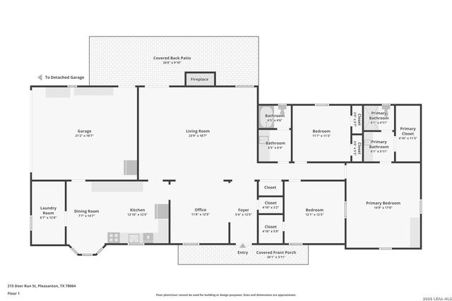 215 DEER RUN ST, Pleasanton, TX 78064