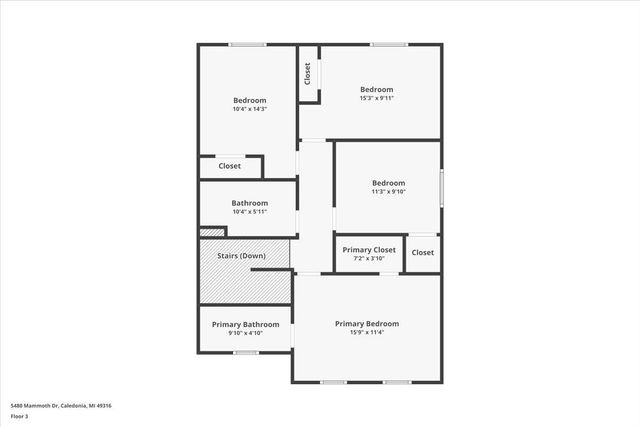 5480 Mammoth Drive, Caledonia, MI 49316