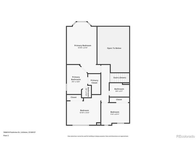 10668 W Peakview Dr, Littleton, CO 80127