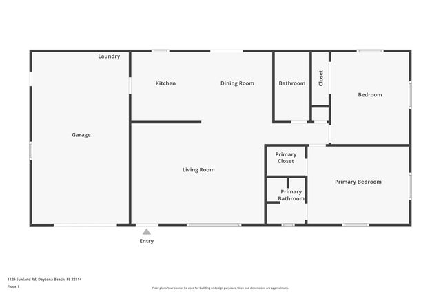 1129 SUNLAND ROAD, Daytona Beach, FL 32114