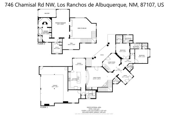 746 Chamisal Road NW, Los Ranchos, NM 87107