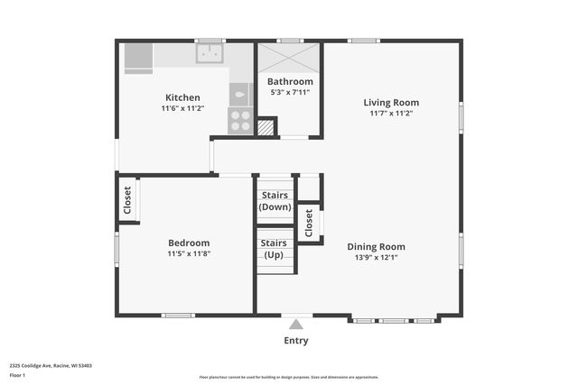 2325 Coolidge AVENUE, Racine, WI 53403