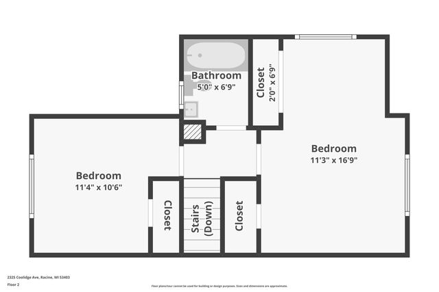 2325 Coolidge AVENUE, Racine, WI 53403