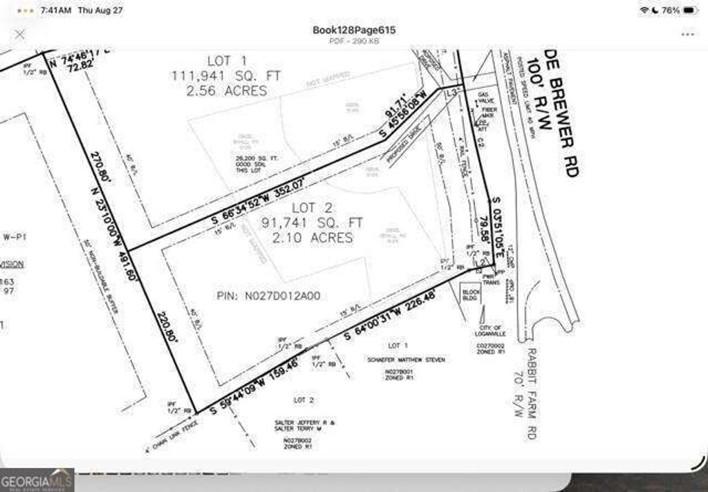3100 Claude Brewer Road, Loganville, GA 30052 — exterior