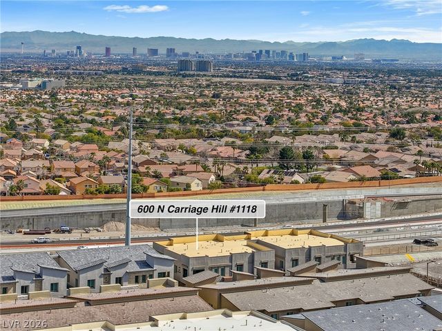 600 North Carriage Hill Drive 1118, Las Vegas, NV 89138