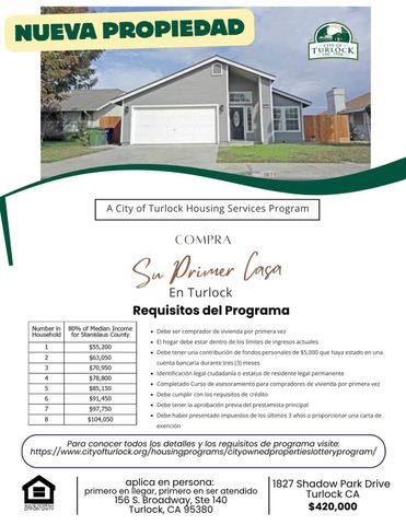 1827 Shadow Park Dr, Turlock, CA 95380